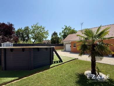 Maison de plain-pied à vendre 265 000 € 5 pièces 3 chambres 107 m² 780 m² de terrain Demigny 71150