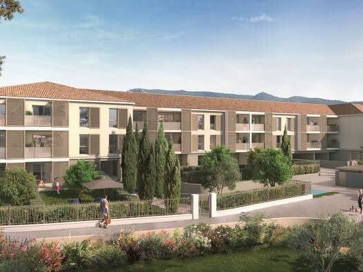 Appartement à vendre - neuf 229 000 € 3 pièces 2 chambres 73,6 m² Zone d'Activité Brignoles 83170