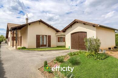 Maison de plain-pied à vendre 449 500 € 5 pièces 3 chambres 135 m² 900 m² de terrain Taillis Romanette Corbas 69960