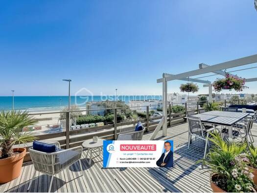 Appartement à vendre 1 195 000 € 5 pièces 3 chambres 160 m² Étage 3/3 Rive Gauche Palavas-les-Flots 34250