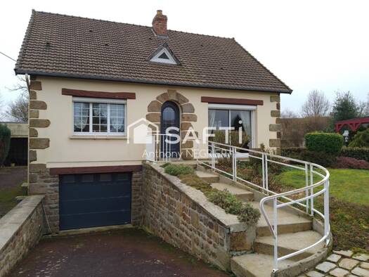 Maison à vendre 159 000 € 5 pièces 3 chambres 115 m² 601 m² de terrain Benardiere-Saint Michel Flers 61100