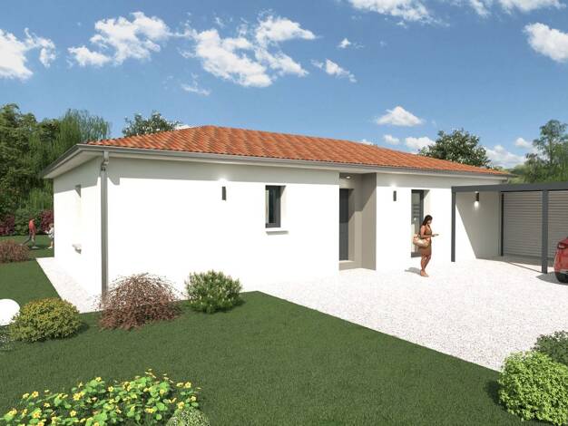 Terrain avec maison neuve à vendre 270 000 € 5 pièces 3 chambres 110 m² 650 m² de terrain Sèvremoine 49230