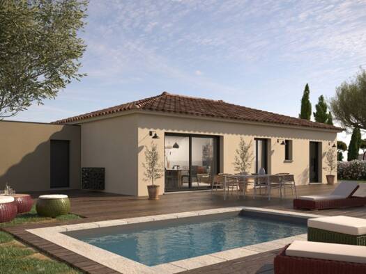 Terrain avec maison neuve à vendre 650 000 € 4 pièces 3 chambres 100 m² 660 m² de terrain Le Castellet 83330