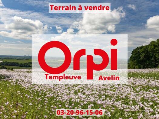 Terrain constructible à vendre 182 000 € 500 m² de terrain Templeuve-en-Pévèle 59242