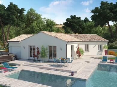 Maison de plain-pied à vendre 180 000 € 4 pièces 3 chambres 95 m² 800 m² de terrain Celles 17520