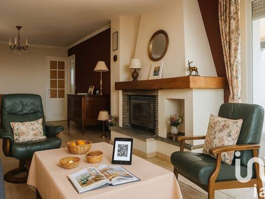 Maison de plain-pied à vendre 180 500 € 5 pièces 3 chambres 110 m² 1 237 m² de terrain Lys-Haut-Layon 49310