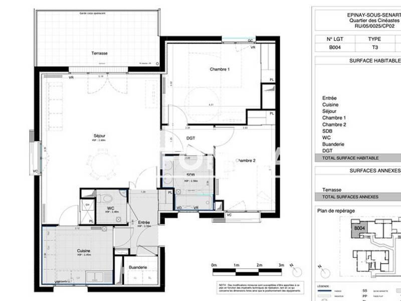 Maison à louer, 80m², EPINAY SOUS SENART