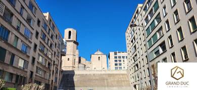 Appartement à louer 661 € 1 pièce 26 m² RDC Marseille 2ème 13002