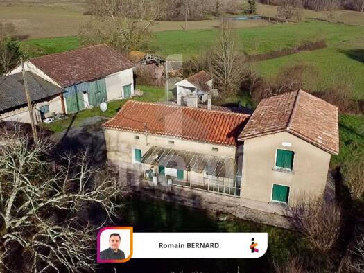 Maison à vendre 194 000 € 6 pièces 4 chambres 163 m² 13 520 m² de terrain Sigoulès-et-Flaugeac 24240