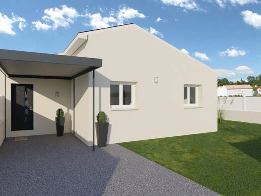 Terrain avec maison neuve à vendre 266 000 € 4 pièces 3 chambres 80 m² 350 m² de terrain Gragnague 31380
