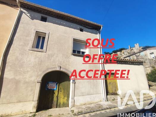Maison à vendre 65 000 € 3 pièces 2 chambres 46 m² 270 m² de terrain Roquessels 34320