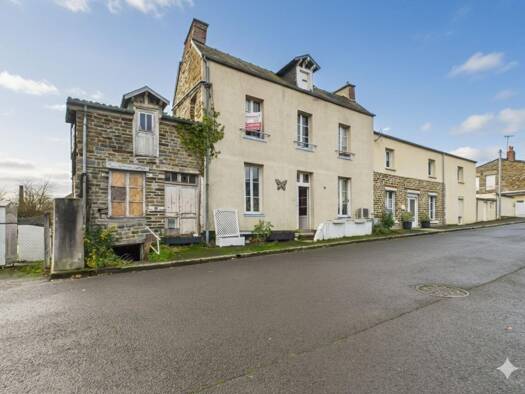 Maison à vendre 39 000 € 3 pièces 2 chambres 65 m² 70 m² de terrain Sud Condé-en-Normandie 14110