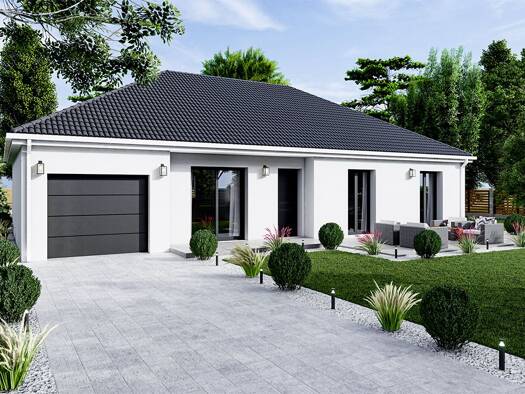 Terrain avec maison neuve à vendre 175 357 € 4 pièces 3 chambres 85 m² 418 m² de terrain Saint-Pantaléon-de-Larche 19600