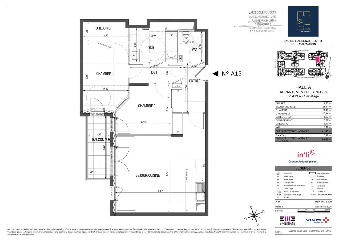 Maison à louer, 71m², RUEIL MALMAISON