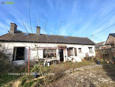 Maison de plain-pied à vendre 170 000 € 4 pièces 2 chambres 85 m² 351 m² de terrain La Drenne 60790