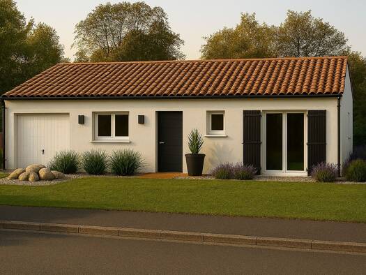 Terrain avec maison neuve à vendre 216 000 € 5 pièces 3 chambres 100 m² 779 m² de terrain Pauillac 33250