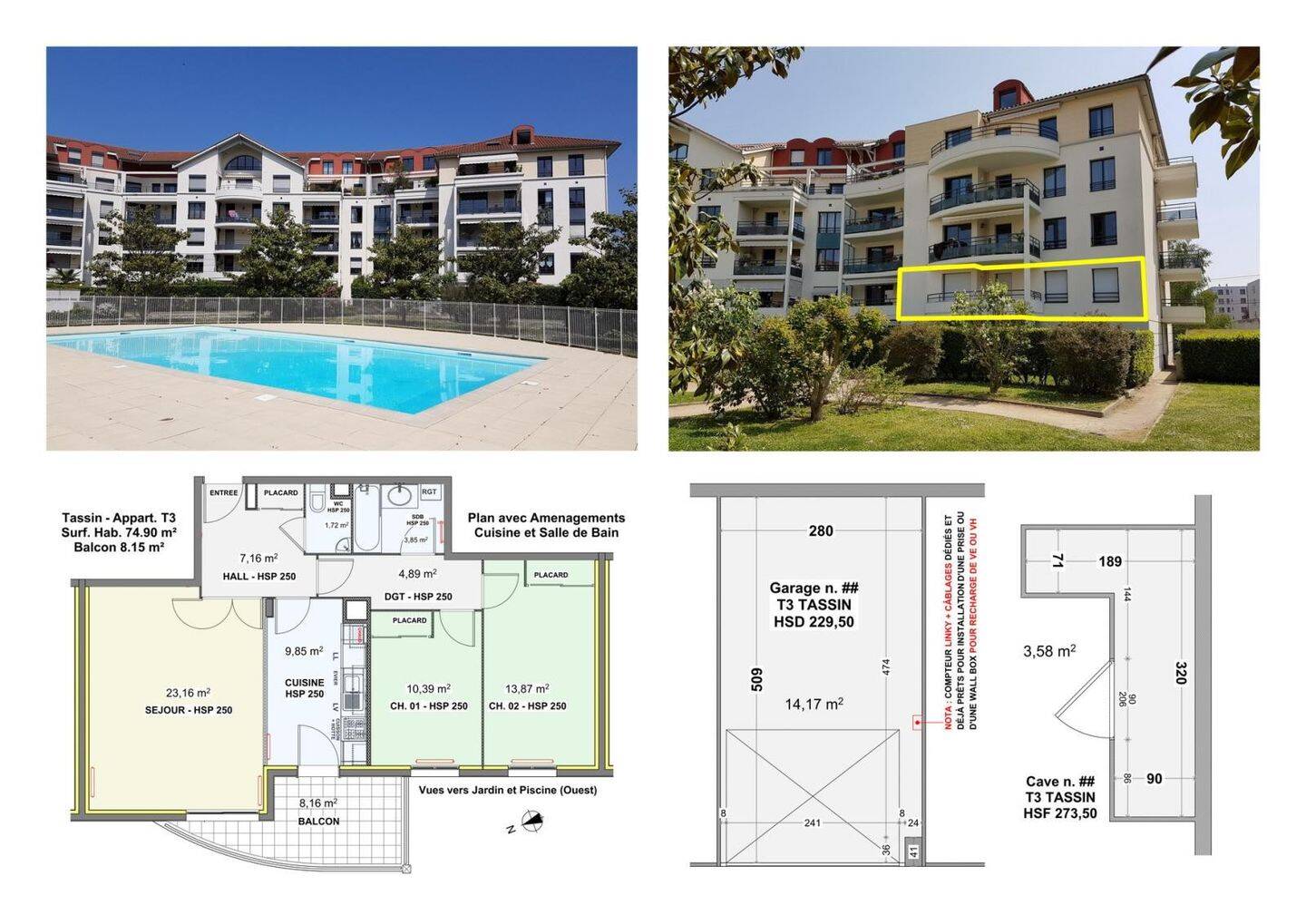 Maison à louer, 75m², TASSIN LA DEMI LUNE