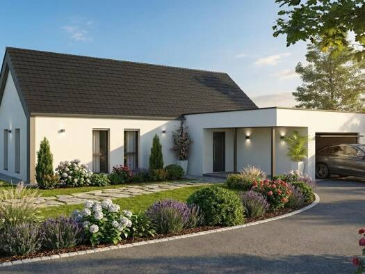 Terrain avec maison neuve à vendre 232 056 € 4 pièces 3 chambres 85 m² 332 m² de terrain Bourg et Hameaux Rive Droite Villeneuve-sur-Yonne 89500