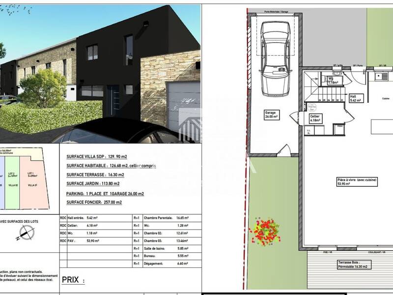 Maison à vendre, 130m², MONTPELLIER