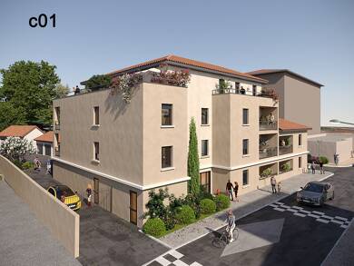 Appartement à louer 785 € 2 pièces 1 chambre 46 m² RDC/3 Chavanoz 38230