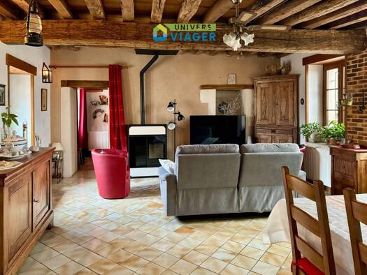 Maison en viager occupé Bouquet 48 000 € 5 pièces 2 chambres 123 m² Saint-Georges-sur-Baulche 89000