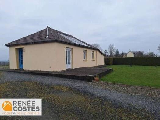 Maison en viager occupé Bouquet 55 750 € 3 pièces 2 chambres 80 m² 1 646 m² de terrain Saint-Martin-de-Bonfossé 50750