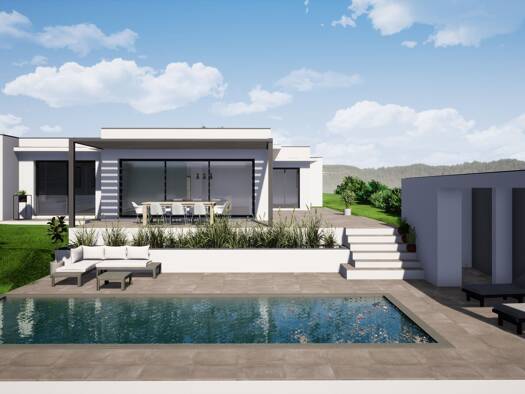 Terrain avec maison neuve à vendre 595 000 € 3 pièces 3 chambres 130 m² 740 m² de terrain La Tour-de-Salvagny 69890