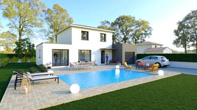 Terrain avec maison neuve à vendre 321 200 € Arboras 34150