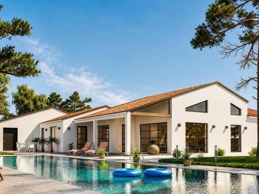 Terrain avec maison neuve à vendre 590 693 € 5 pièces 4 chambres 130 m² 1 047 m² de terrain Pontaillac Royan 17200