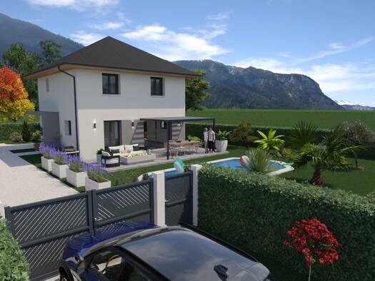 Terrain avec maison neuve à vendre 464 420 € 4 pièces 3 chambres 100 m² 570 m² de terrain Voglans 73420