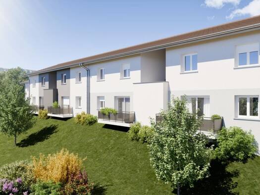 Appartement à vendre - neuf 270 000 € 3 pièces 2 chambres 60 m² Étage 2/2 Sud Rumilly 74150