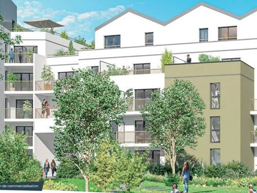 Appartement à louer 1 527 € 3 pièces 2 chambres 68,6 m² RDC/4 Les Joncs Marins-Croix d'Eau Le Perreux-sur-Marne 94170