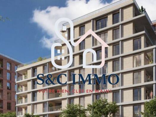 Appartement à vendre 332 260 € 3 pièces 2 chambres 57,3 m² 3ème étage Ivry-sur-Seine 94200