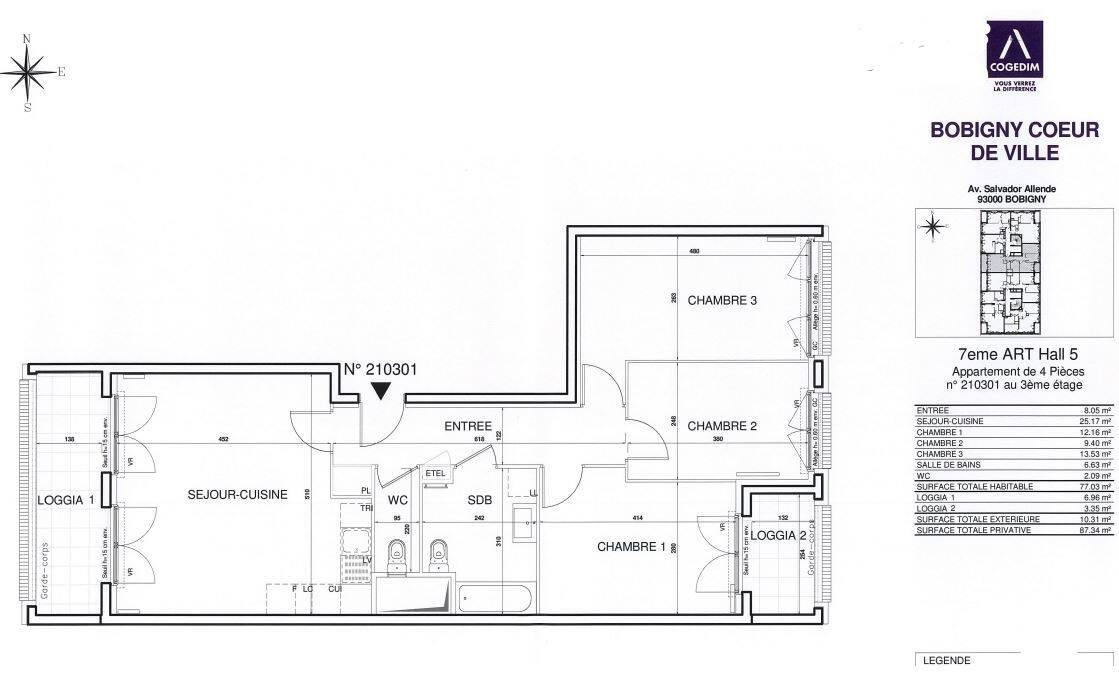 Maison à louer, 76m², BOBIGNY
