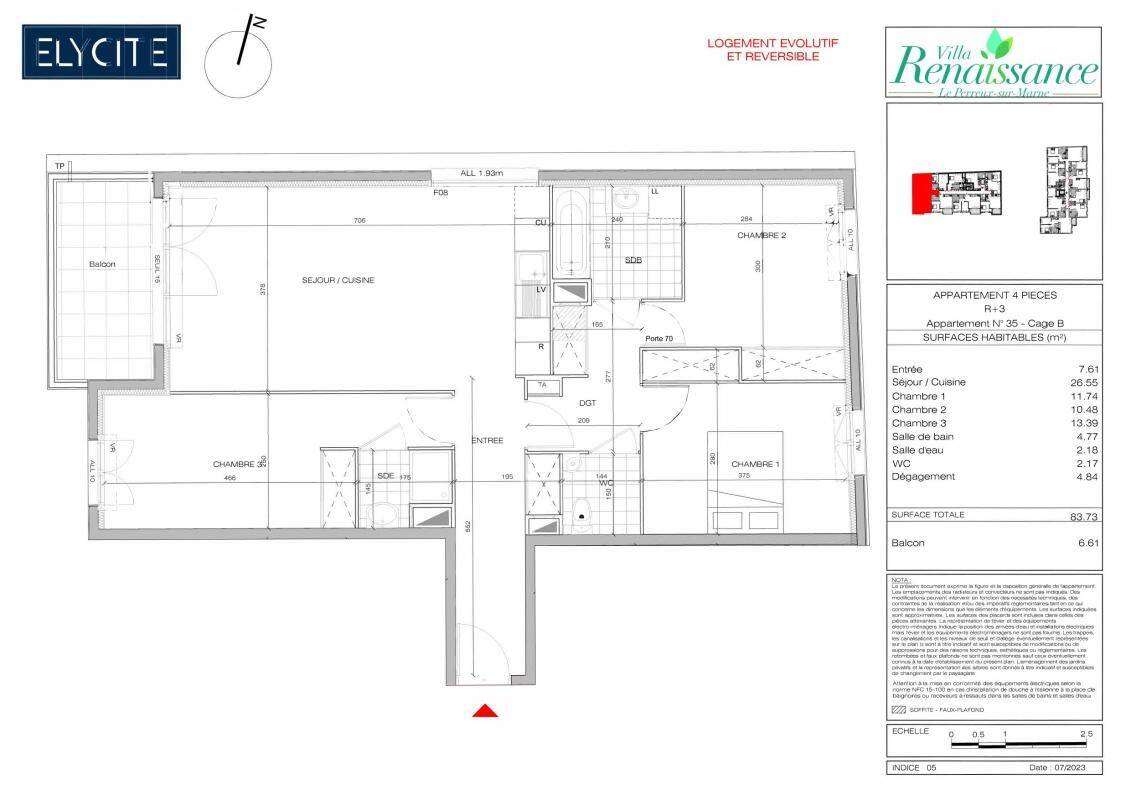Maison à louer, 83m², LE PERREUX SUR MARNE