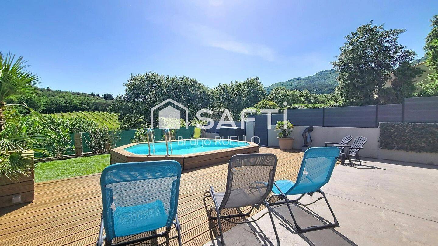Maison à vendre, 128m², MONTESQUIEU DES ALBERES