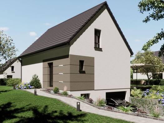 Terrain avec maison neuve à vendre 269 900 € 5 pièces 3 chambres 114 m² 851 m² de terrain Dampierre-les-Bois 25490
