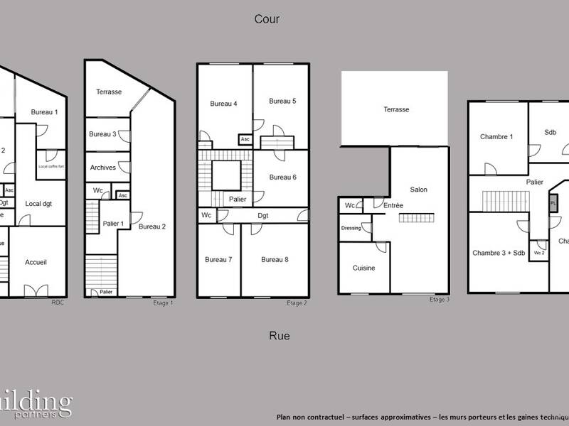 Maison à vendre, 490m², PARIS 17E