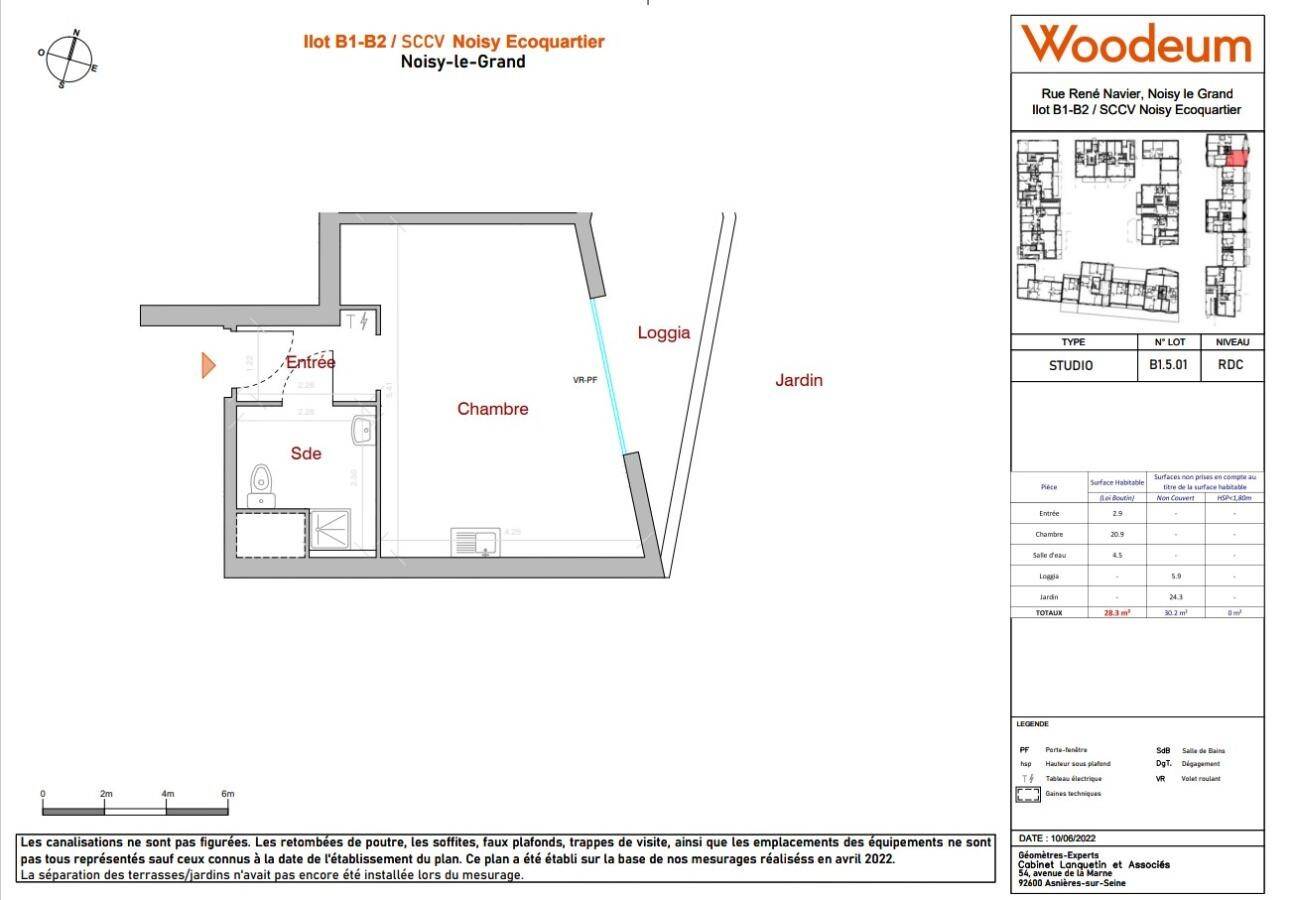 Maison à louer, 29m², NOISY LE GRAND