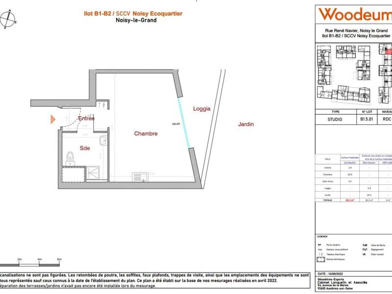 Maison à louer, 29m², NOISY LE GRAND