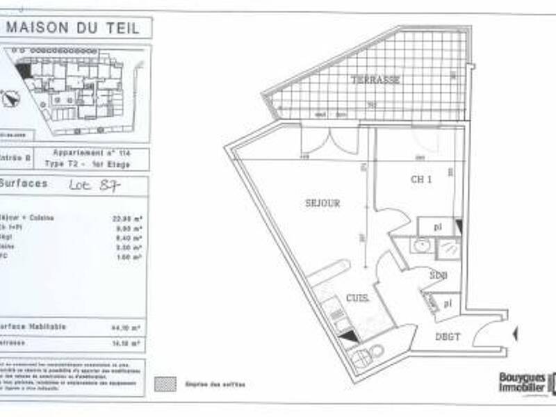 Maison à louer, 44m², NIMES