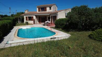 Villa à vendre 395 000 € 4 pièces 3 chambres 110 m² 1 207 m² de terrain St Andre de Sangonis 34725