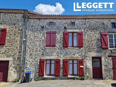 Maison à vendre 138 430 € 5 pièces 3 chambres 125 m² 292 m² de terrain Rochechouart 87600