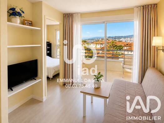 Appartement à vendre 98 000 € 2 pièces 1 chambre 28 m² Étage 3/6 La Bocca Cannes 06150