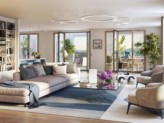 Appartement à vendre - neuf 191 000 € 2 pièces 1 chambre 45 m² 2ème étage Noisiel 77186